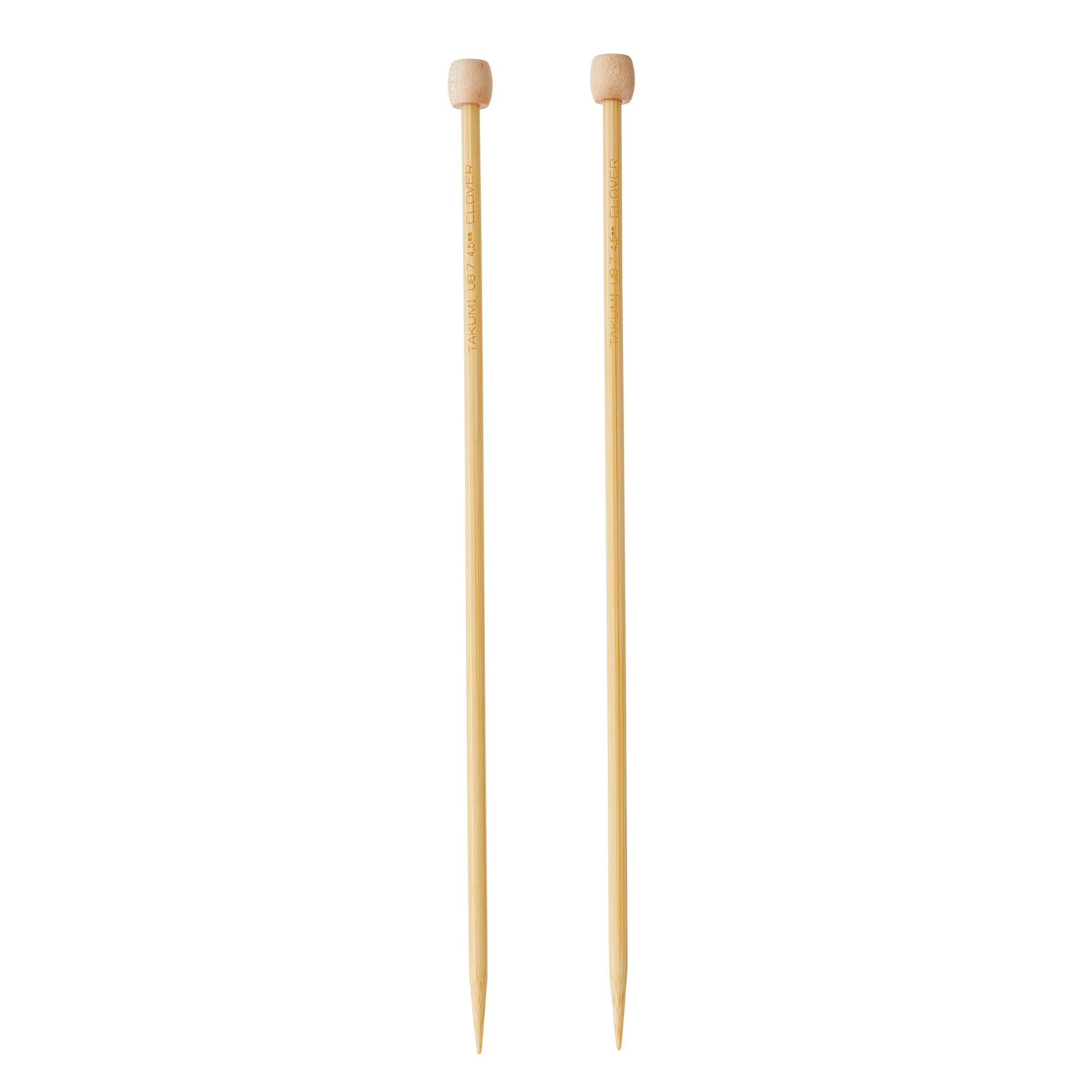 Clover Takumi® 9" Bamboo Knitting Needles